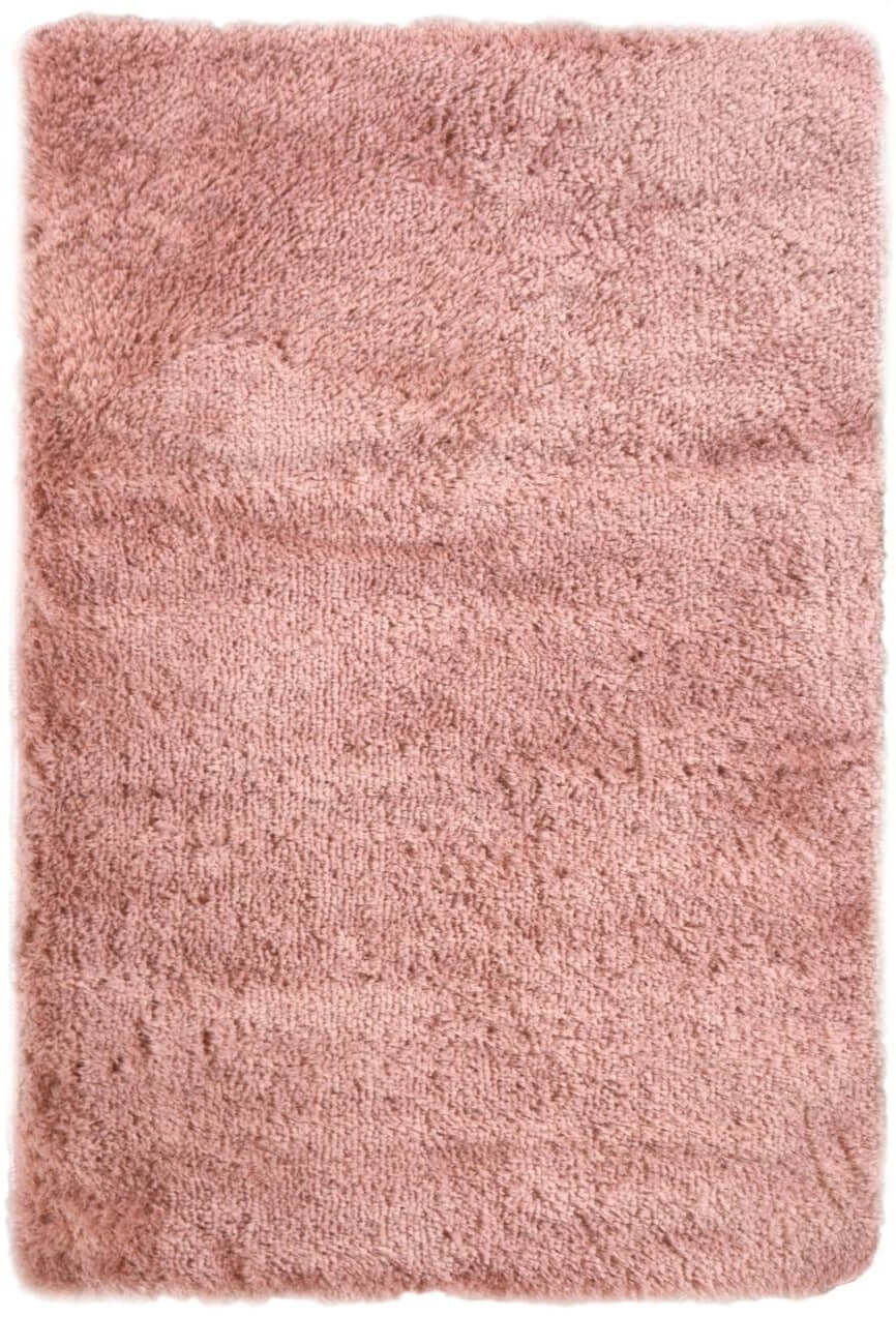 Soft Washable Pink Shaggy Rug