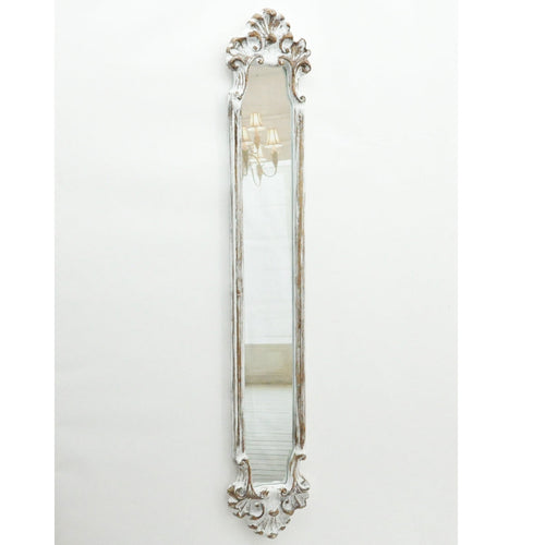15 x 109cm Antique Washed Mirror