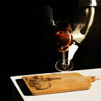 Wooden Cheese Board Serving Platter Wine Fruit Display