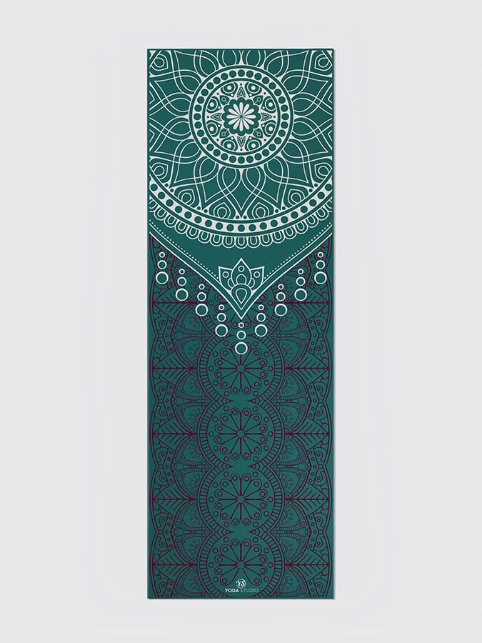 Designed Reversible Sticky Yoga Mat 6mm