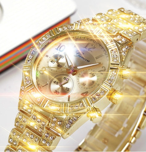 Women's Crystal Quartz Analog Wrist Watch