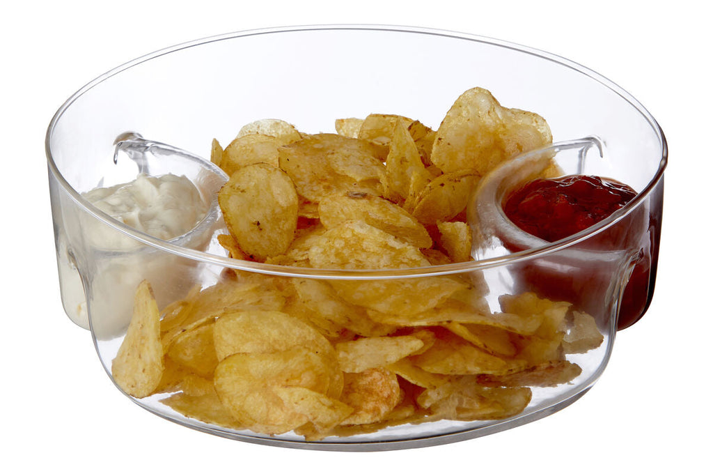 3 Section Curved Sided Dish