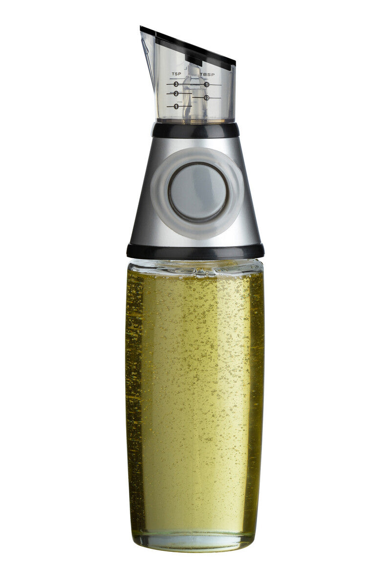 Oil or Vinegar Dispenser with Push Button