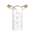 Oil and Vinegar Pourer Glass Bottle