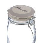 Biscuit Glass Storage Jar 1500ml