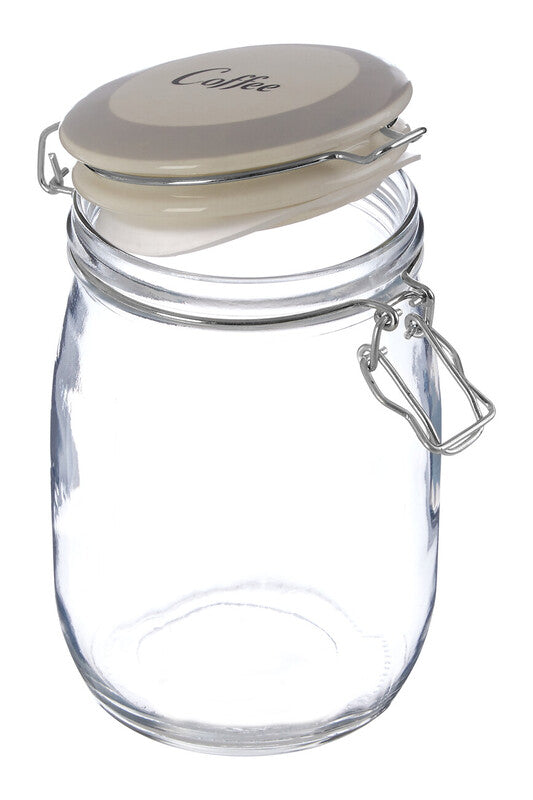 Coffee Glass Storage Jar 1000ml