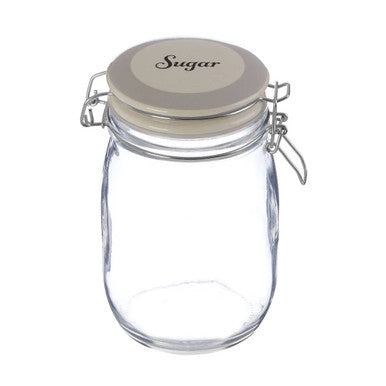Sugar Glass Storage Jar 1000ml