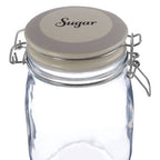 Sugar Glass Storage Jar 1000ml