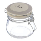 Salt Glass Storage Jar 500ml