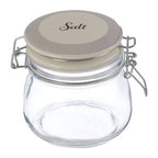 Salt Glass Storage Jar 500ml