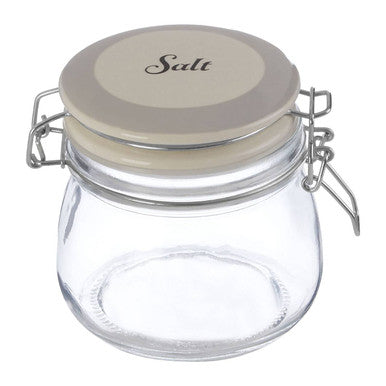 Salt Glass Storage Jar 500ml