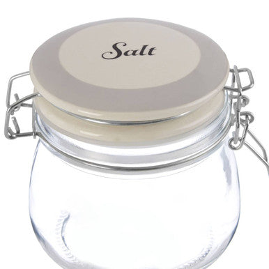 Salt Glass Storage Jar 500ml
