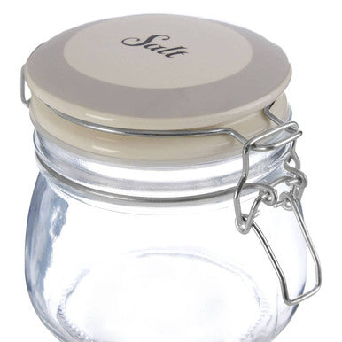 Salt Glass Storage Jar 500ml