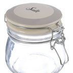 Salt Glass Storage Jar 500ml