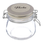 Herbs Glass Storage Jar 500ml