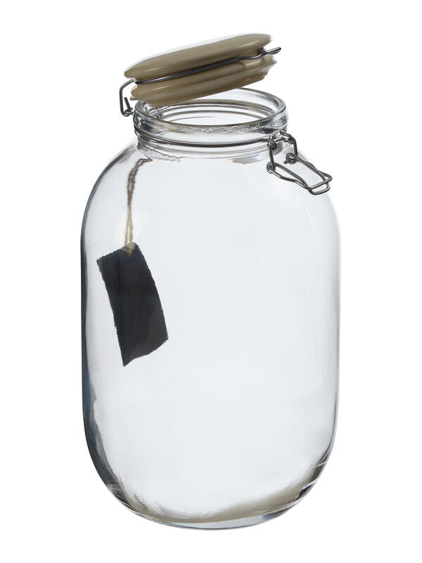 Large Glass Storage Jar 4200ml