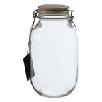 Glass Storage Jar with Ceramic Lid 3000ml