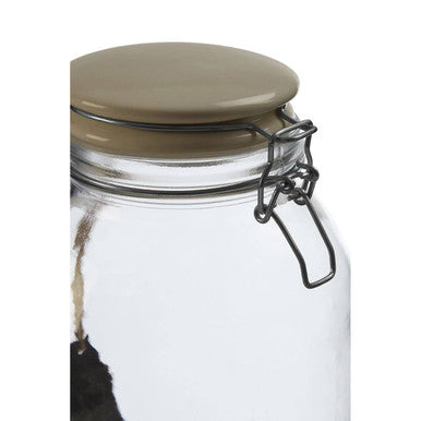 Glass Storage Jar with Ceramic Lid 3000ml