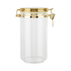Jar with Gold Lid 1100 Ml