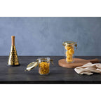 Jar with Gold Lid 1100 Ml