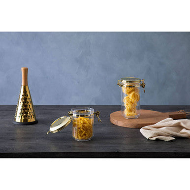 Jar with Gold Lid 1100 Ml