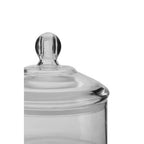 Transparent Round Jar 600 Ml | Gozo
