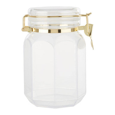 Octagonal Storage Jar 1200 Ml | Gozo