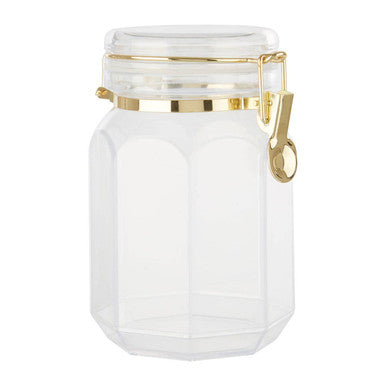 Octagonal Storage Jar 1200 Ml | Gozo