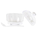 Set of 3 Condiment Pots with Tray