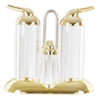 Gold 4 Piece Condiment Set