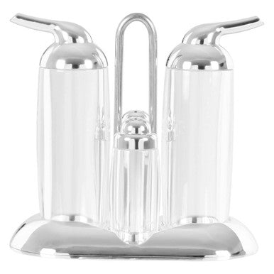 Silver 4 Piece Condiment Set
