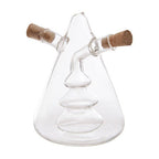Dual Oil and Vinegar Glass Bottle