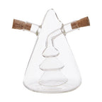 Dual Oil and Vinegar Glass Bottle