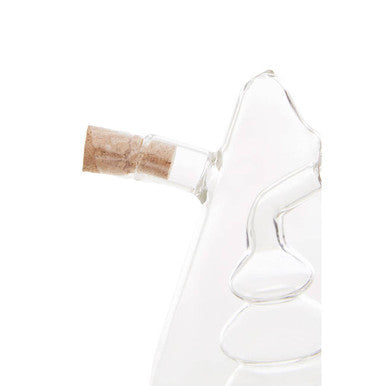 Dual Oil and Vinegar Glass Bottle