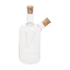 2 In 1 Oil And Vinegar Glass Bottle