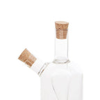 2 In 1 Oil And Vinegar Glass Bottle