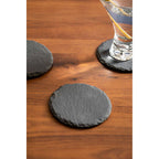 Set of 4 Slate Round Coasters