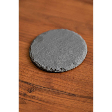Set of 4 Slate Round Coasters