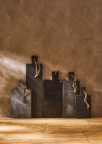 Large Slate Paddle Chopping and Serving Board