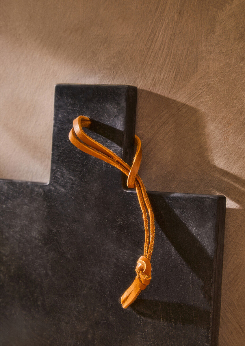 Medium Slate Paddle Chopping and Serving Board