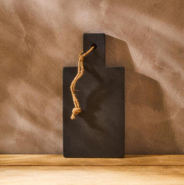 Small Slate Paddle Chopping and Serving Board