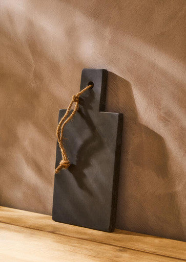 Small Slate Paddle Chopping and Serving Board