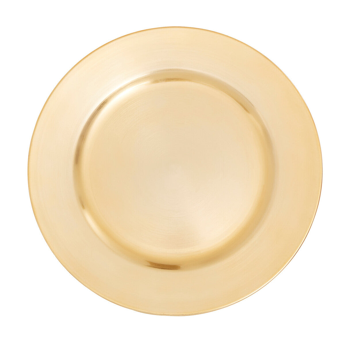 Flat Gold Charger Plate