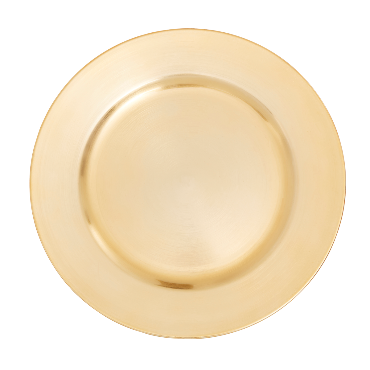 Flat Gold Charger Plate