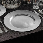Silver Finish Charger Plate