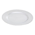 Silver Charger Plate with Dotted Rim
