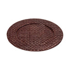 Brown Charger Plate
