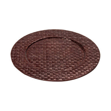 Brown Charger Plate