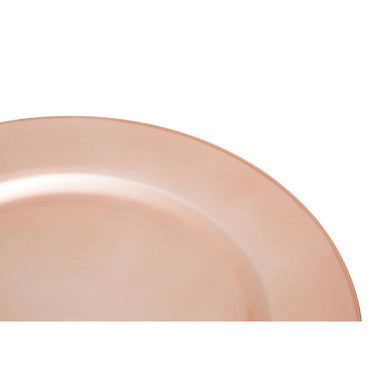 Rose Gold Flat Style Charger Plate