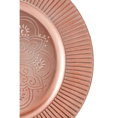 Rose Gold Charger Plate